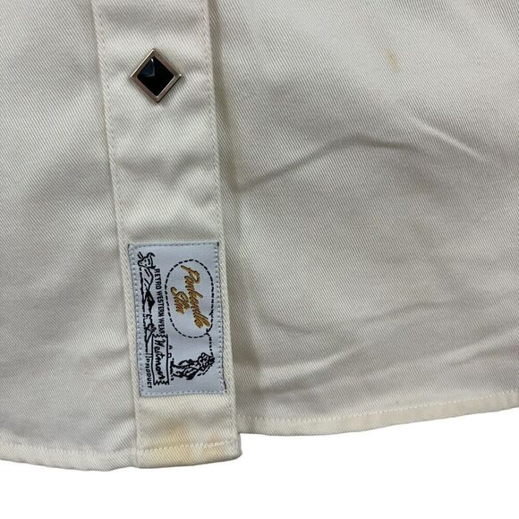 Panhandle Slim Western Black and Cream Shirt - Picture 8 of 16